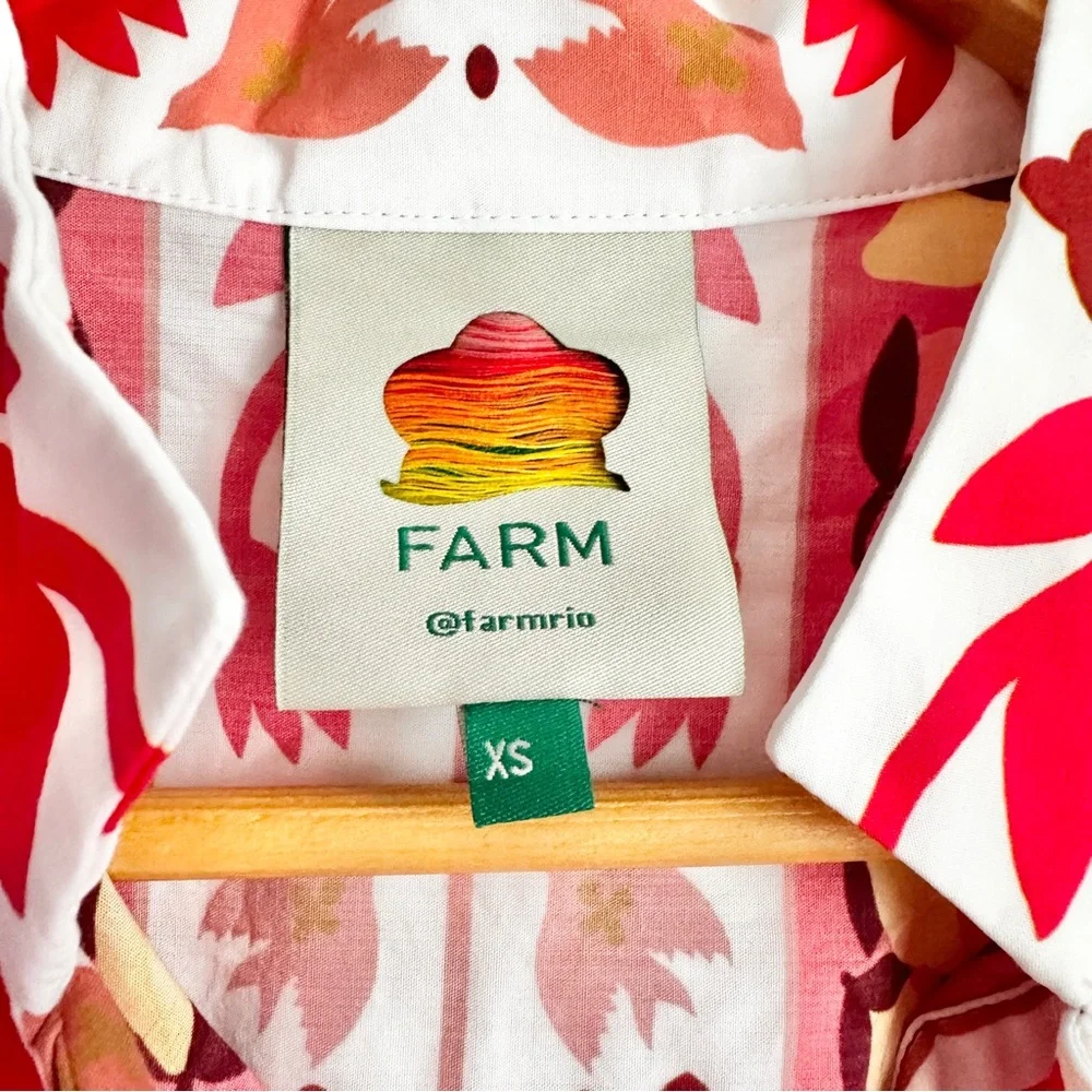 Farm Rio Romantic Orchard Belted Dress - Picture 5 of 7